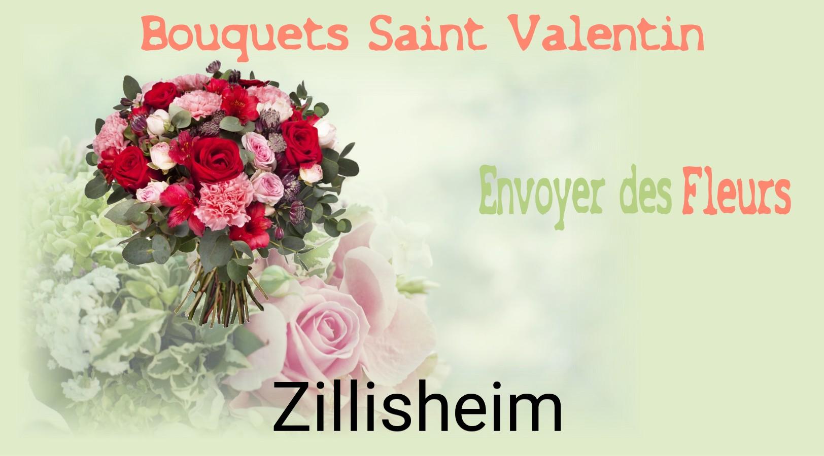 Roses de Saint-Valentin livrées à Zillisheim